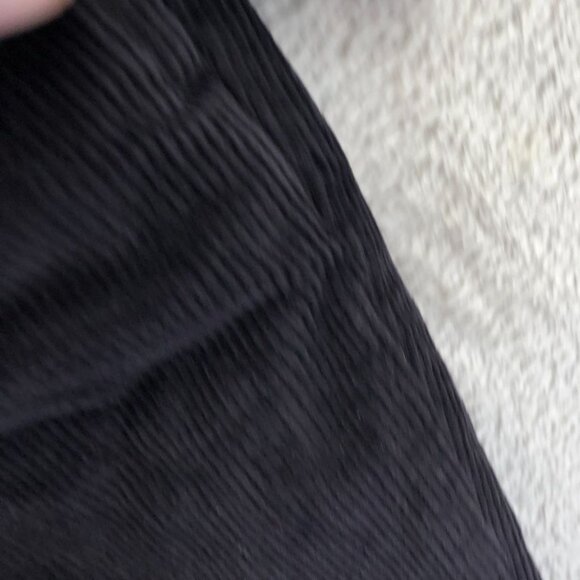 NWT Woolrich Womens Corduroy Pants Size 16 Black Straight Leg Classic Casual Y2k - Picture 14 of 16